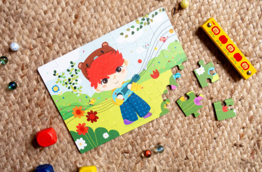 Puzzle enfant en bois 35 pièces – Image 5