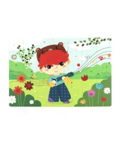Puzzle enfant en bois 35 pièces