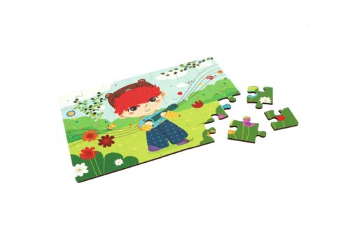 Puzzle enfant en bois 35 pièces – Image 3