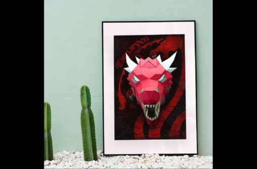 Dragon en papier 3D – Image 2