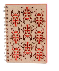 Alternative view of Carnet MDF Insecte