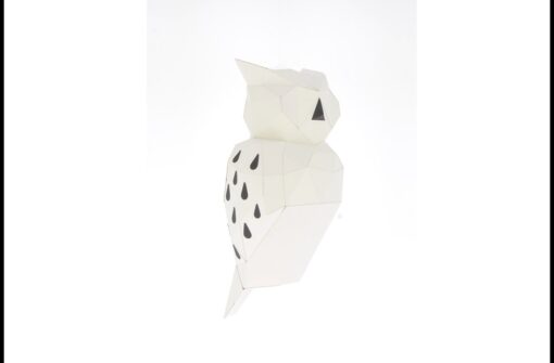Aristote le hibou en papier 3D