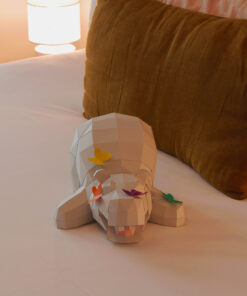Hippo papillon en papier