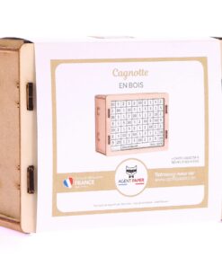 Cagnotte en bois
