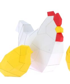 Poule et ses poussins