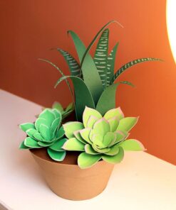 Alternative view of Succulentes en papier