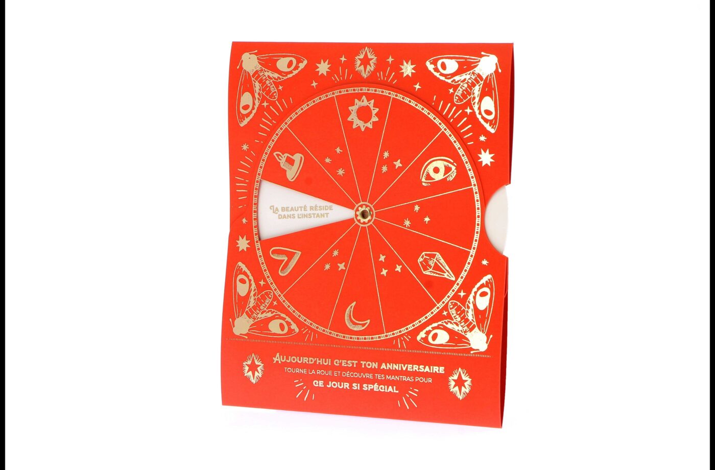 Carte oracle voeux d'anniversaire