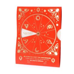 Carte oracle voeux d'anniversaire