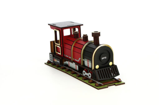Train en bois Locomotive – Image 4