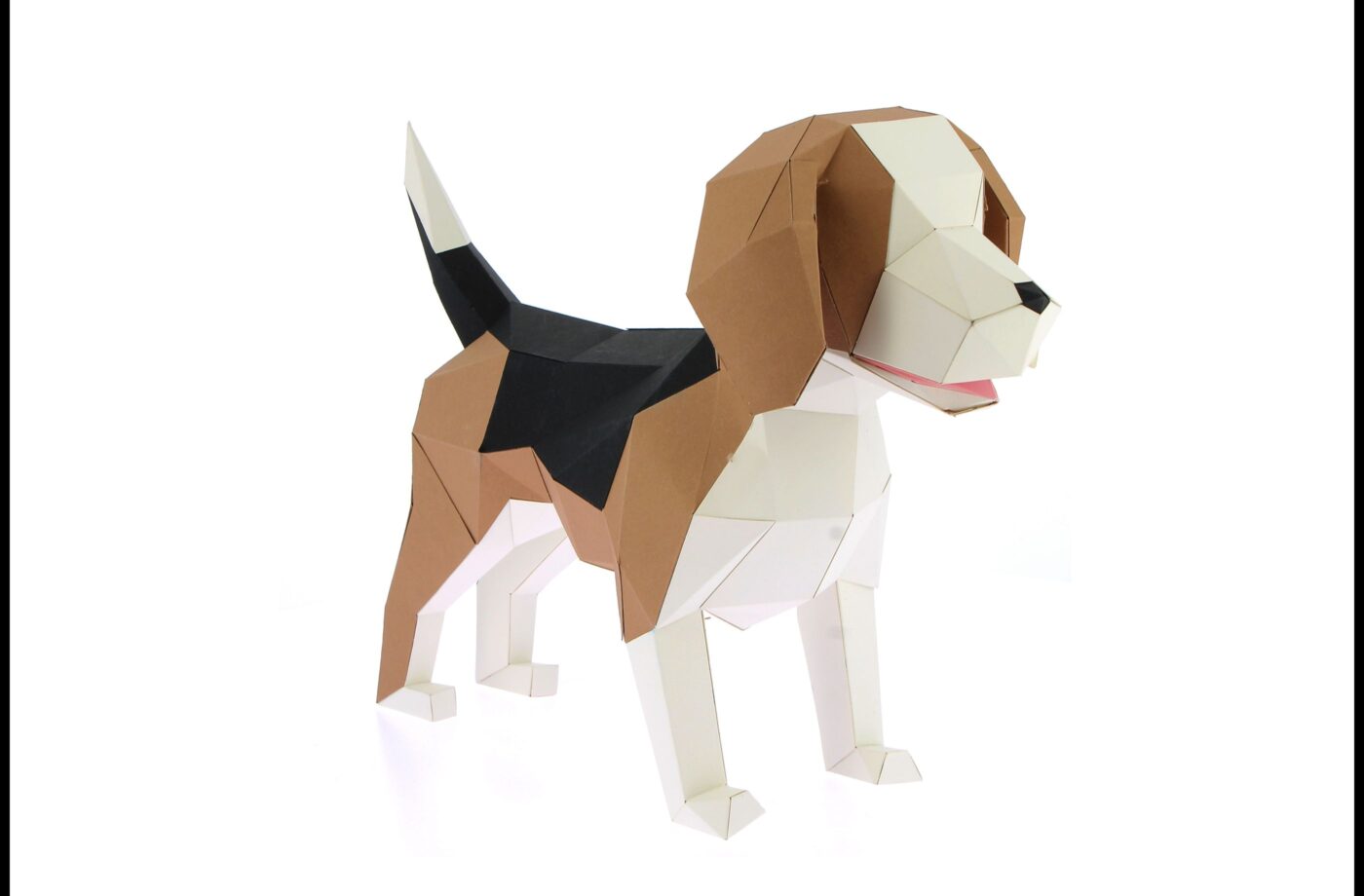 Beagle en papier