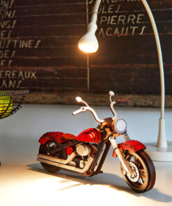 Alternative view of Motocyclette en bois