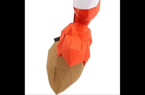 Gédéon l'écureuil en papier 3d – Image 3
