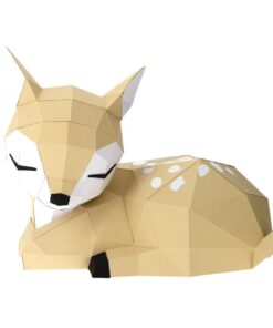 Faon en papier 3D