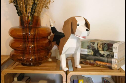 Beagle en papier – Image 2