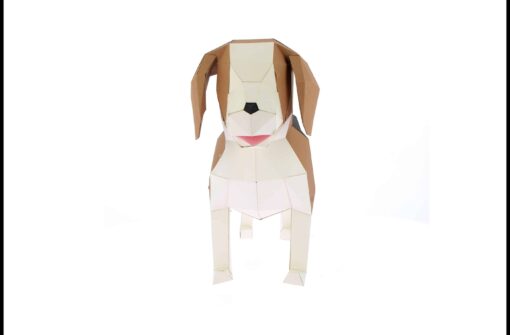 Beagle en papier – Image 4
