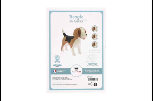Beagle en papier – Image 5
