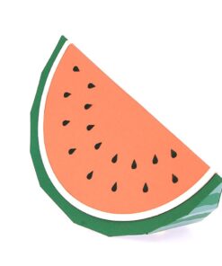 Pastèque en papier
