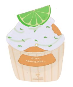 Alternative view of Carte Cupcake anniversaire