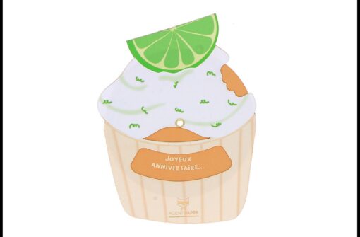 Carte Cupcake anniversaire – Image 2