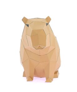 Alternative view of Capybara en papier
