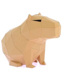 Capybara en papier