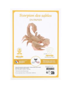 Alternative view of Scorpion en papier