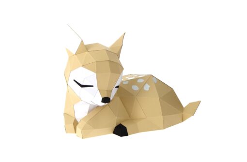 Faon en papier 3D – Image 3