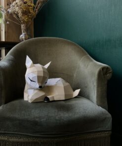 Alternative view of Faon en papier 3D