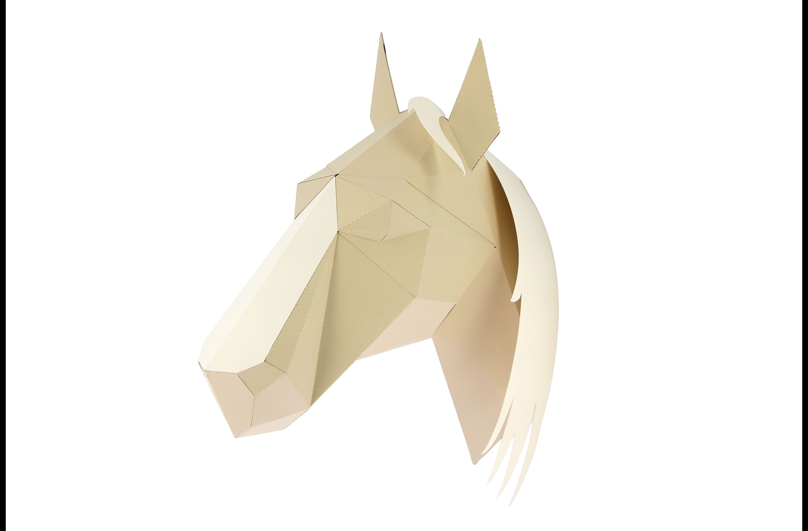 Cheval en papier 3D – Image 2