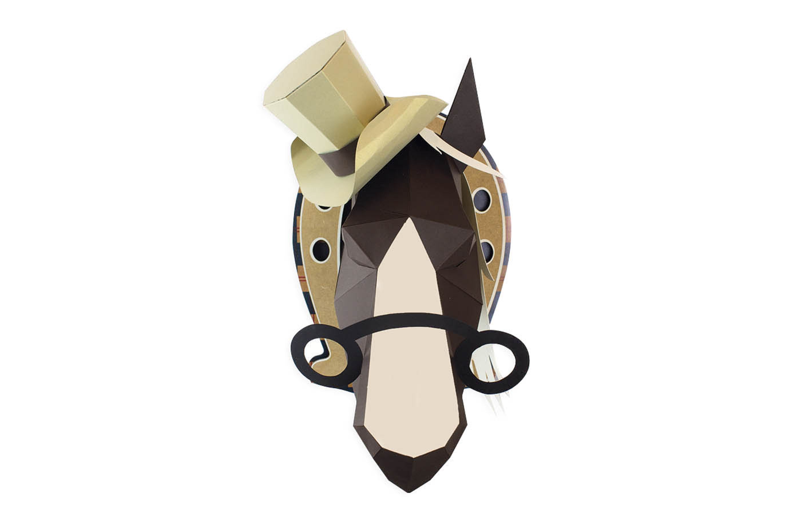 Cheval en papier 3D – Image 7