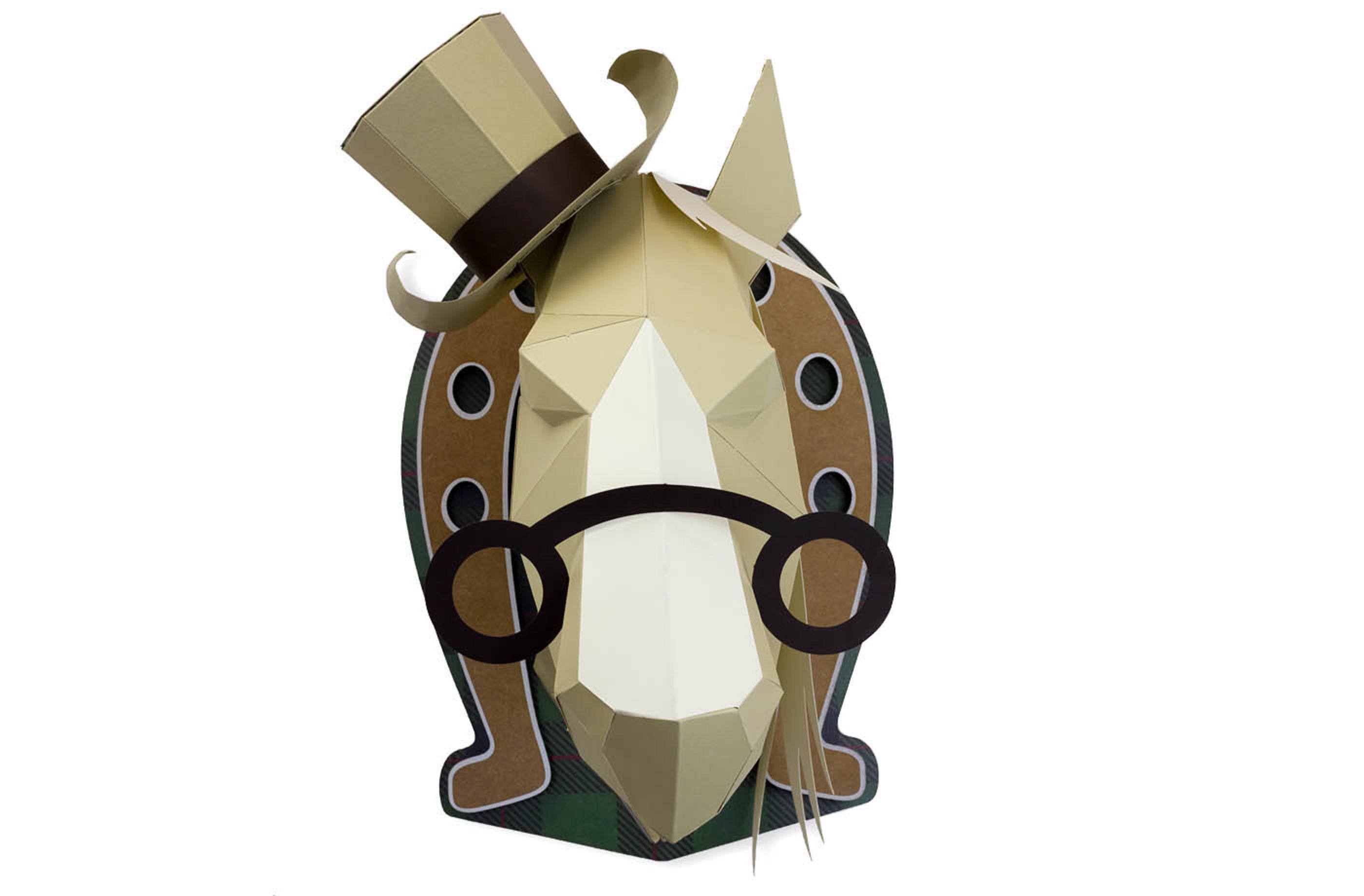 Cheval en papier 3D – Image 8