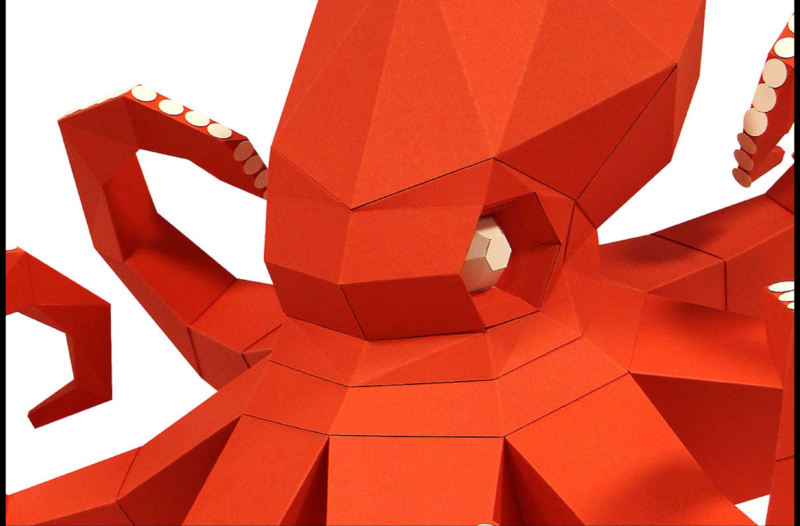 Pieuvre en papier – Image 6