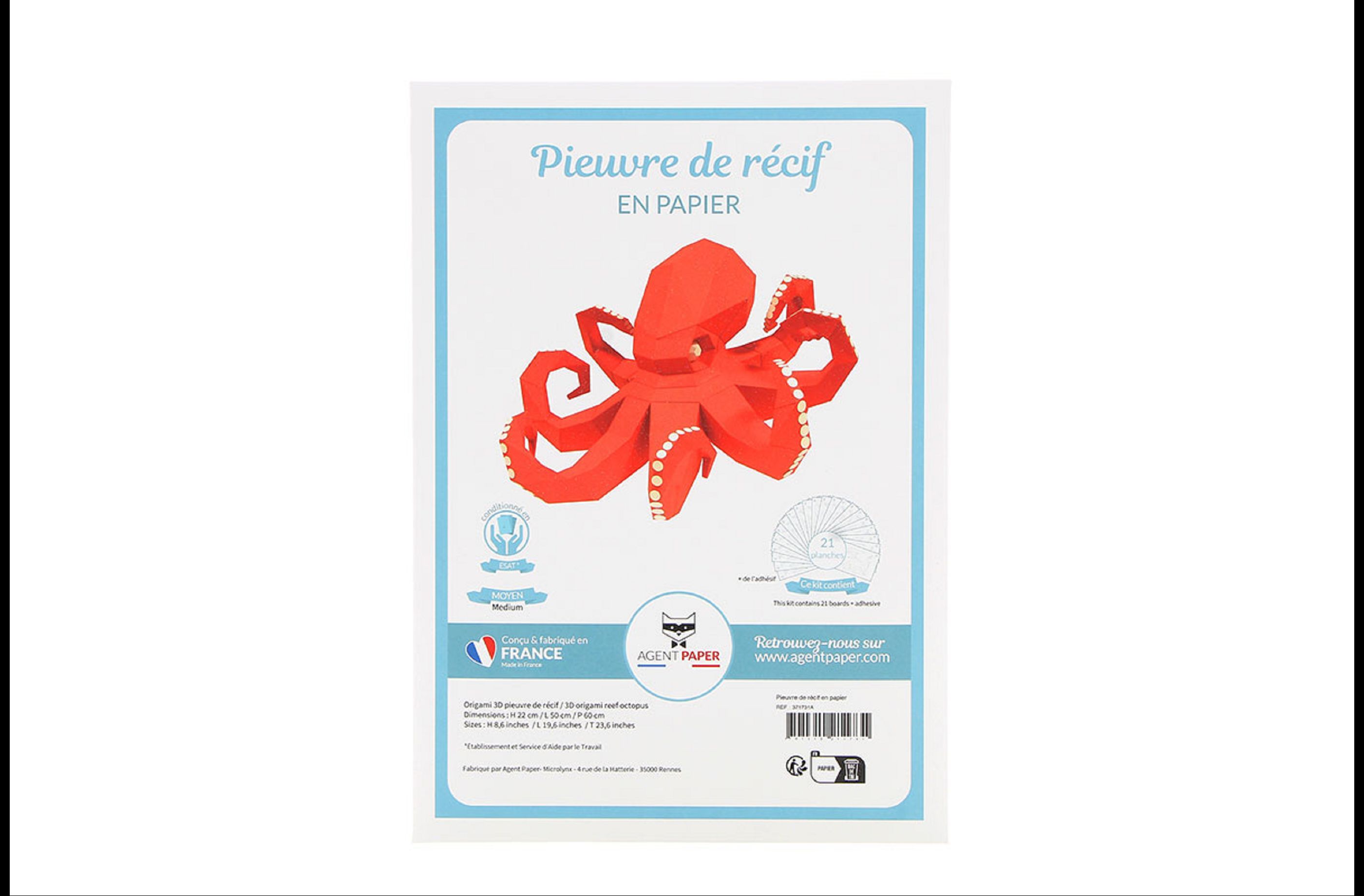 Pieuvre en papier – Image 7