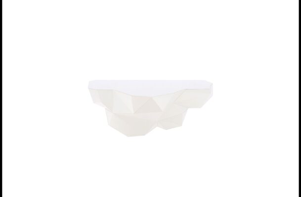 Petit nuage irisé en papier 3D