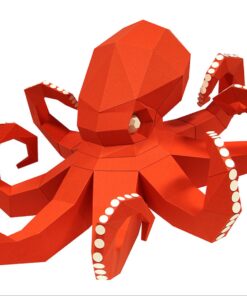Pieuvre en papier
