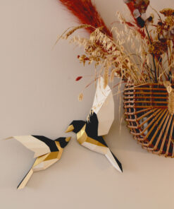 Alternative view of 2 Oiseaux en papier 3D