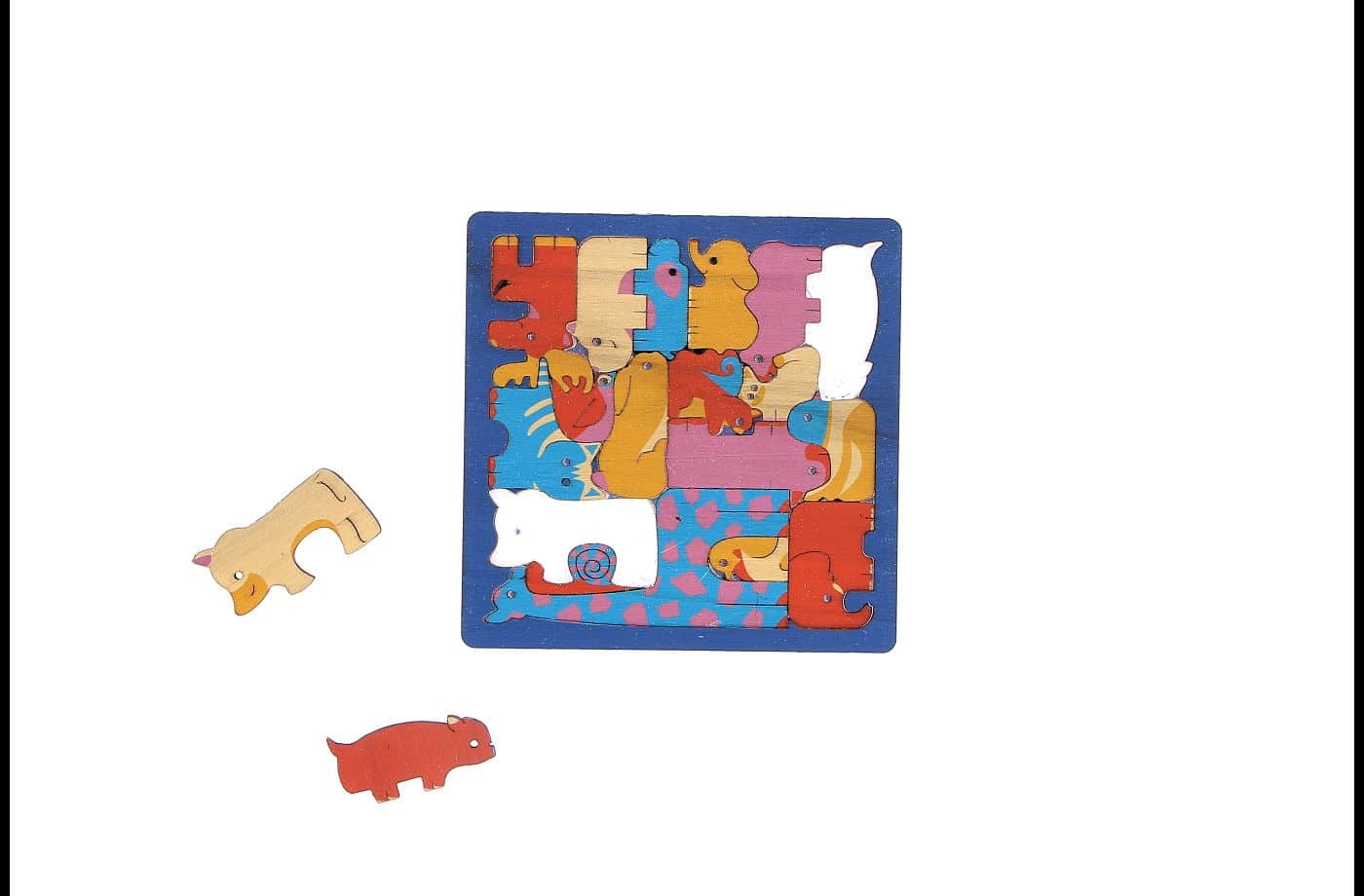 Puzzle animaux en bois – Image 4