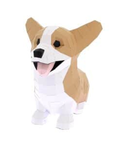 Corgi en papier