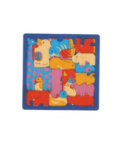 Puzzle animaux en bois