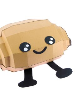 Pain au chocolat en papier