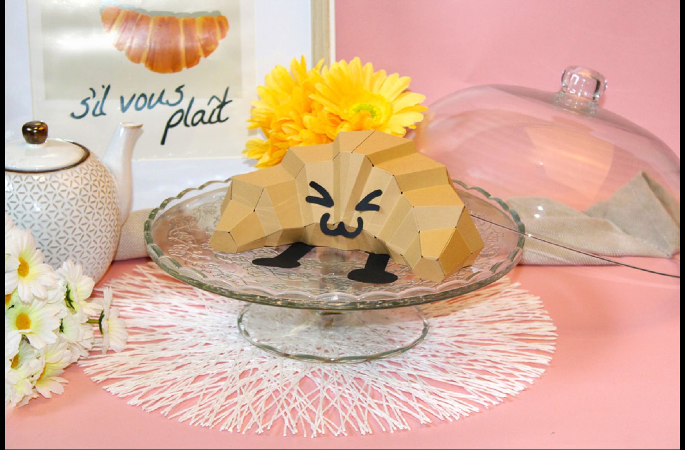 Croissant en papier – Image 2